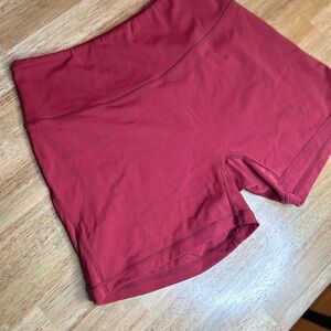 Alphalete Women's deep Red Shorts